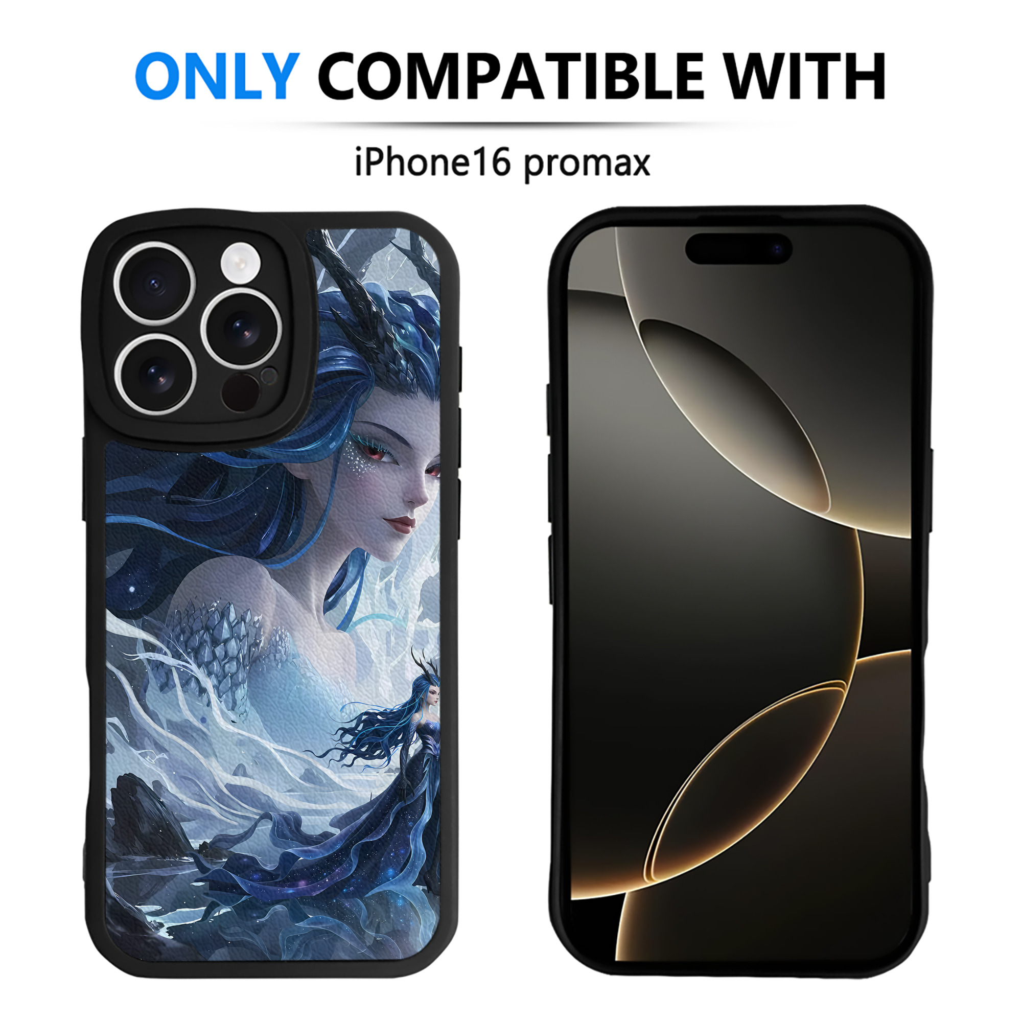 （画像用） Ne Zha 2 ナタ 魔童の大暴れ 【iPhone 16シリーズ対応】シリコンスマホケース（レザー調） 材質：シリコン